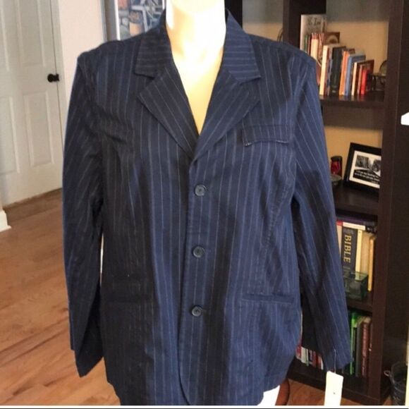 Vintage Tommy Hilfiger Blue Blazer NWT Size 20 - Picture 2 of 5